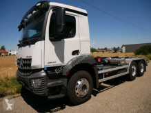 Camion multibenne occasion Mercedes 3342 6X4 Euro 6d HYVA Abroller