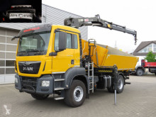 Ciężarówka wywrotka trójstronny wyładunek MAN TGS TG-S 12m to. Funk Hiab XS 122 BS-2