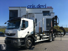 Ciężarówka dłużyca Renault Lander 410 6x2 Hiab Loglift 145Z Rungen klappbar