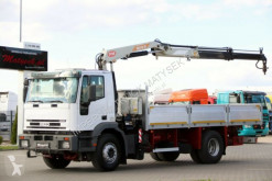Ciężarówka platforma Iveco CURSOR 250 / 4X2 / BOX - 6,1 M + CRANE PM 12 /