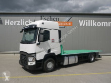 Camion plateau ridelles Renault T 460 4x2 EUR6, Plattform,Sleeper Cab, Spurhalte