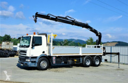 DAF flatbed truck CF 85.360 Pritsche 6,50 m+ KRAN/FUNK* 6x4!