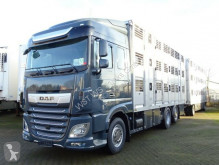 Camion van à chevaux occasion DAF XF 480 "Neu" SC mit Menke 3 Stock