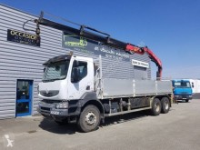 Camion plateau ridelles occasion Renault Kerax 380 DXI