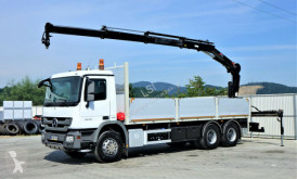Ciężarówka platforma używana Mercedes Actros 2636 Pritsche 7,20 m+KRAN/FUNK* 6x4!
