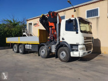 Vrachtwagen DAF 430 8x4 PALFINGER PK72002 CAJA ABIERTA AÑO 2005 tweedehands platte bak