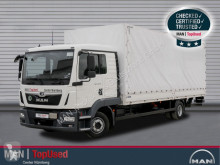 MAN TGL 12.250 4X2 BL 1 Bett Standheizung Klima LBW LKW gebrauchter Pritsche und Plane