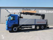 Camion plateau ridelles Volvo FM 400, 6x2, Lift/Lenk, HIAB 185 K Heckkran