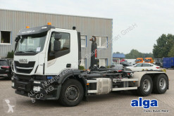 Camión multivolquete usado Iveco AD260SY/PT, Motorschaden, Loch, Hiab XR21S63