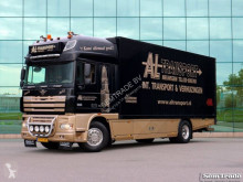 Camion rideaux coulissants (plsc) occasion DAF FA XF105.410 EURO 5 REMOVAL BOX / 1 SIDE CURTAIN