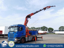 Camião Scania R 500 estrado / caixa aberta usado