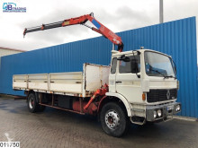 Camion platformă Renault Gamme G 230 Manual, Steel suspension, Fassi Crane, Hub reduction, Borden
