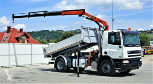 Gebrauchter LKW Dreiseitenkipper DAF CF 75.360 *Kipper 4,10 + Kran*Topzustand!