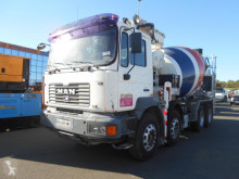 MAN FE 360 truck used concrete mixer + pump truck concrete