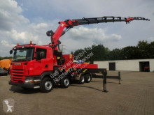 Camion Scania R420 Pritsche+PK72002 12xhydr. Jib 4-Punkt Seil plateau ridelles occasion