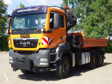 Камион MAN TGS 28.400 6x4 Kipper Kran Hiab + Winterdienst самосвал втора употреба