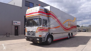 Camion furgone MAN 25.361 (BIG AXLE / 6 CYLINDER ENGINE WITH MANUAL PUMP / BELGIAN TRUCK IN PERFECT CONDITON)