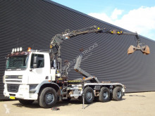 Ginaf X 4243 TS / HAAKARM + HIAB Z KRAAN LKW gebrauchter Abrollkipper