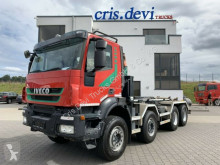 Iveco skip truck 340T45 Trakker 8x4 Eurolift Hakengerät | Euro 5