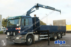Camion platformă si obloane Mercedes Actros 2632 L Actros 6x2, Kran MGK, LBW, AHK, ADR