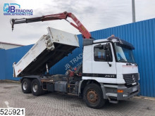 Teherautó Mercedes Actros 2631 használt hátra és egy oldalra billenő kocsi