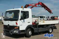 Mercedes Atego 815 K Atego 4x2, Kran Hiab 052-2, Kugel-AHK LKW gebrauchter Dreiseitenkipper