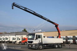 Camion plateau ridelles MAN TGS 26.400 Palfinger PK23002 faltbar, Lenkachse, E6