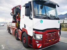 Camion Renault C460 Crane ER-172.000 A-9 (Volvo-Mercedes) platformă si obloane second-hand