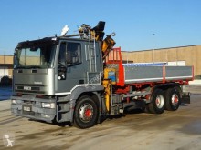 Camión Iveco Eurotech 240E42 volquete volquete trilateral usado