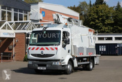 Camion nacelle Renault Midlum 220 E5 /Bühne 17m/Korb 265kg/Werk.Koffer