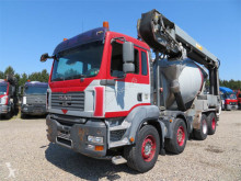 Camion MAN TGA 35.400 8x4 STETTER 9 m3 THEAM 14M+4M béton toupie / Malaxeur occasion