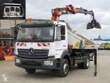 Camión volquete volquete trilateral Mercedes Atego Mercedes-Benz Atego 1630 K 2-Achs Kipper Kran Atlas 85.2 mit F