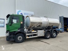 Camion Renault Gamme C 380 cisternă transport alimente accidentat