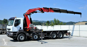 Camion Renault KERAX 410DXI Abschleppwagen 6,30m+Kran/FUNK*8x4! cassone usato