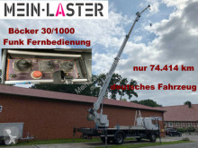 Mercedes flatbed truck 1717 Böcker 30-1000 30 Meter 1.000 kg Funk FB