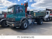 Camion Mercedes 1823K 4x2 Kipper mit Kran Atlas 85.1 ribaltabile usato