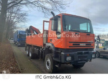 Camion Iveco 260EH38 6x6 Pritsche +Kran PK23080B Funk plateau occasion
