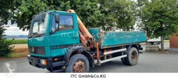 Mercedes dropside truck 914Pritsche 4x4 Kran hinter Haus(No:1117 1717)