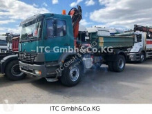 Camion tri-benne occasion Mercedes 1823K 4x2 Kipper mit Kran Atlas 85.1