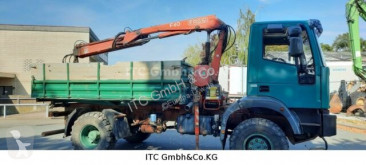 Camion tri-benne occasion Iveco ML100-190PSAK 4x4 Kipper mit Kran