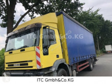 Iveco tarp truck 260EH310PS Plane Spriegel mit Kran