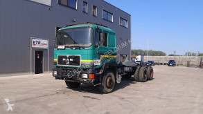 Ciężarówka podwozie używana MAN 24.362 (6X4 / FULL STEEL / 6 CYLINDER / MANUAL PUMP)
