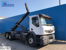 Camion Renault Lander 410 Dxi Manual, Hook lift, Retarder, Airco, Hub reduction, polybenne occasion