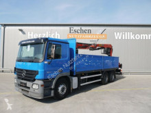 Camion plateau ridelles Mercedes Actros 2641 L, 6x4, Palfinger PK 21001 L, Klima
