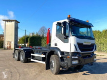 Camion polybenne Iveco Trakker 260 E 410 6X4 DOPPIA TRAZIONE SCARR