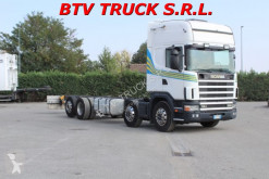 Camion châssis occasion Scania 114 G 380 MOTRICE 4 ASSI A TELAIO CARROZZ. 9,60 MT
