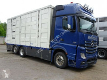 Mercedes állatszállító pótkocsi teherautó Actros Actros 2551 Menke 4 Stock Vollalu Hubach