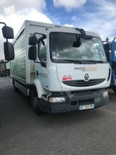 Camião Renault Midlum 180.14 estrado / caixa aberta porta bebidas usado
