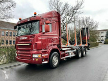 Camion grumier occasion Scania R620 6X4 V8 Loglift 96S-78 R Ladekran Holz