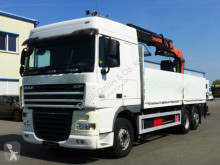 Camion DAF XF 105.410*Euro5*Palfinger PK17500*Lift/Lenk*460 platformă si obloane second-hand